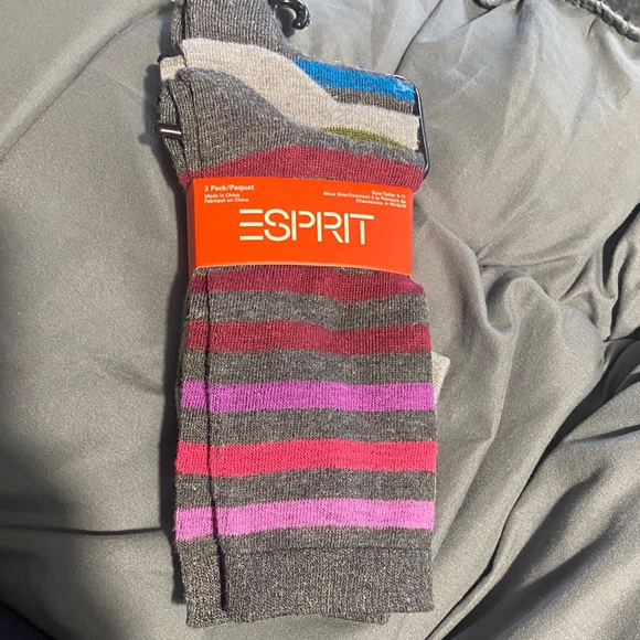 Brand new women’s ESPRIT socks. 3pack🩷 - Picture 2 of 6